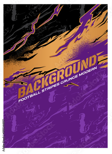 black purple gold thunder sublimation jersey design stripes sporty modern esport gaming shirt background vector soccer basketball volleyball baseball football thunder lightning rip stripes striking