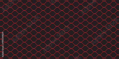 Mesh texture for fishing nets. Seamless pattern for sportswear or soccer goal, volleyball net, basketball hoop, hockey, athletics. Abstract net background for sports. vector