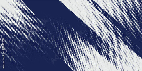 Abstract halftone wave dots background. Futuristic twisted grunge pattern, dots, circles. Vector modern optical pop art texture for posters, business cards and etc