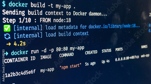 A macro shot of a computer screen showing a 