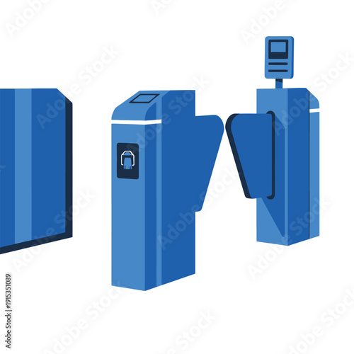 Public Transit Card Readers and Fare Gate