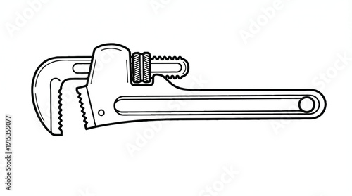 adjustable wrench tool for gripping and twisting objects