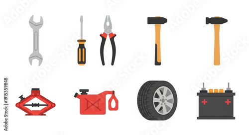 Car Repair Tools and Parts.