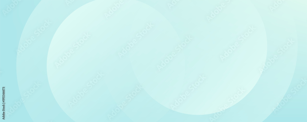 Obraz premium Minimalist banner background. Green and blue gradations.Circle geometric background. Simple design. Vector. EPS 10