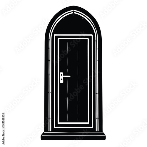 Door - vector icon.