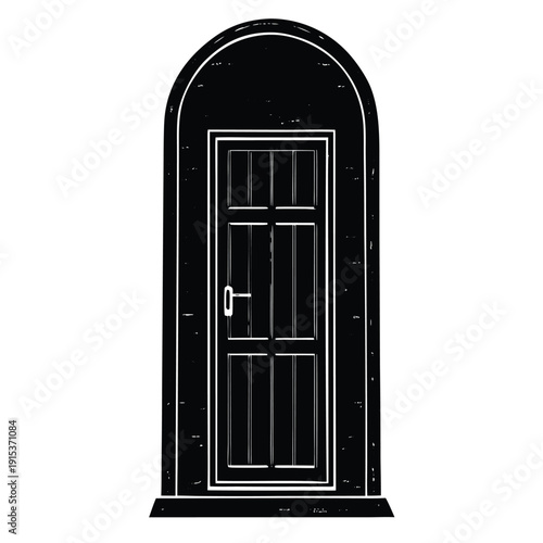 Door - vector icon.