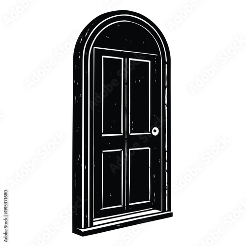 Door - vector icon.