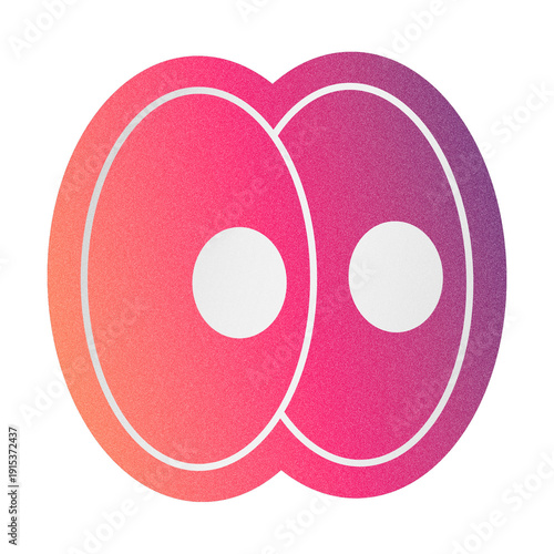 Gradient Sticker Y2K