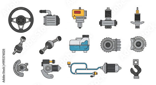 Industrial Machine Parts and Components.