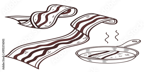 A close-up view of a plate of spaghetti with meatballs and a fork Vector