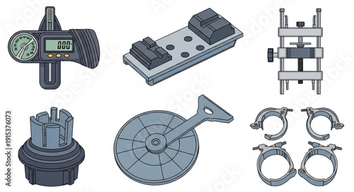 Industrial Machine Parts and Components.