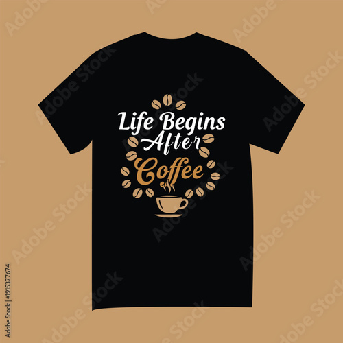Funny Coffee Lover Graphic Tee