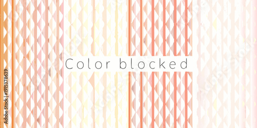 Abstract geometric pattern with vertical stripes and faded color blocks