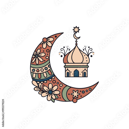 vector illustration of an ancient greek orthodox icon