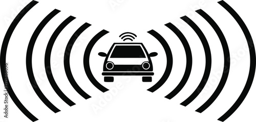Illustration-of-a-car-emitting-wireless-signals-for-advanced-connectivity
