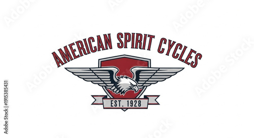 American Spirit Cycles Motorcycle Logo.