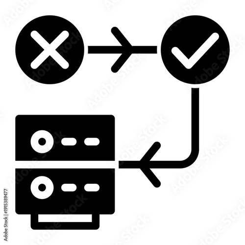 Cyberattack redirecting traffic by corrupting the domain name system cache (Solid Style)