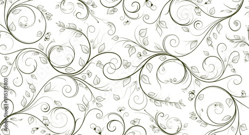 Black and White Bubble Pattern.