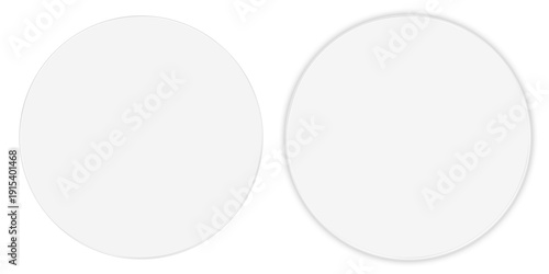 Clear Glass Circles png, Clear glass panel or acrylic plate, Transparent Acrylic Plates for UI on Alpha Background