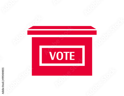 投票箱のイラスト　選挙アイコン