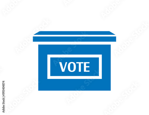 投票箱のイラスト　選挙アイコン