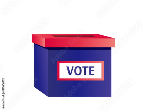 投票箱のイラスト　選挙アイコン