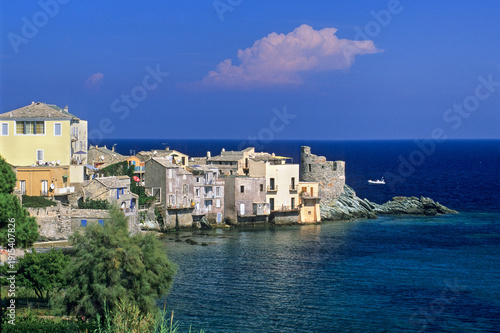 Marina of Erbalunga, commune of Brando, Cap Corse, Upper Corsica, Northern Corsica, France, Europe