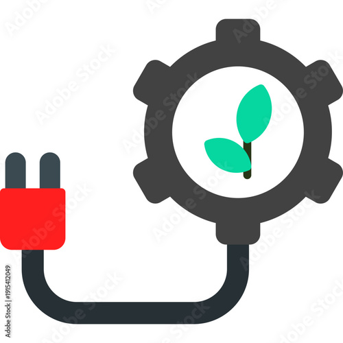 Sustainable Energy Icon