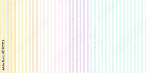 Vertical pastel stripes create a soft textured background pattern