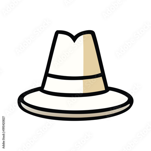 Fedora Hat Icon A Stylish and Versatile Headwear Accessory for Fashion and Personal Style