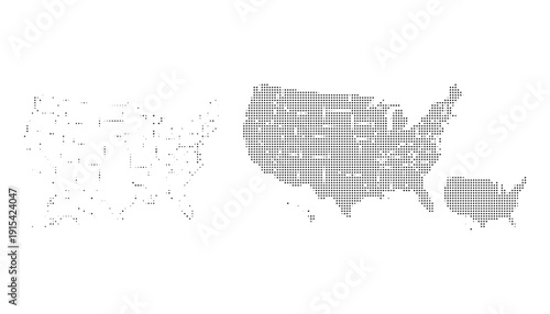 A black and white image of the united states in a plaid pattern