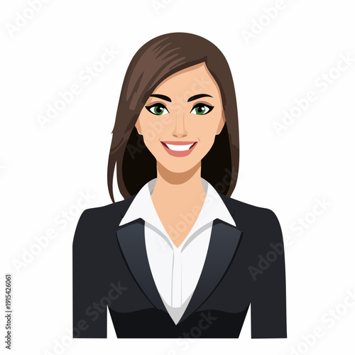Professional Businesswoman with a Friendly Smile.