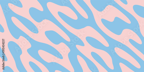 Abstract Pastel Swirls Pattern.