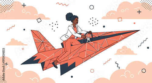 Dynamic Black Female Leader Pilots Startup Launch to Market Success; Visionary Entrepreneur Driving Strategy