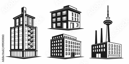 Foto A diverse collection of iconic buildings and structures from various cities arou