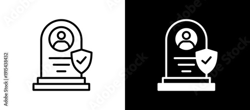 Survivor Benefits linemixed icon