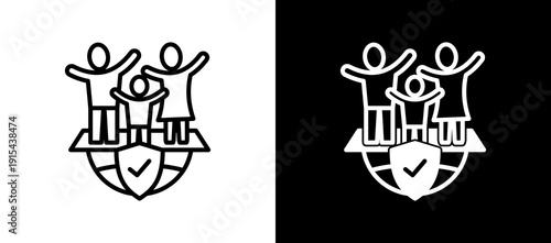 Universal Coverage linemixed icon