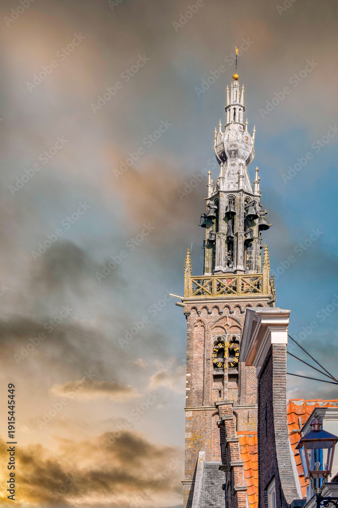 Fototapeta premium Edam is a small town in the Netherlands belonging to the commune of Edam-Volendam, north of Amsterdam, in the province of North Holland.