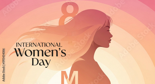 Empowering woman celebrating International Women's Day with pride