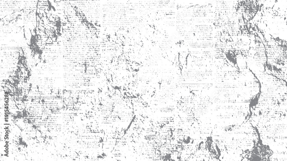 Fototapeta premium Old concrete wall texture with subtle grain. Monochrome distressed urban surface background. 