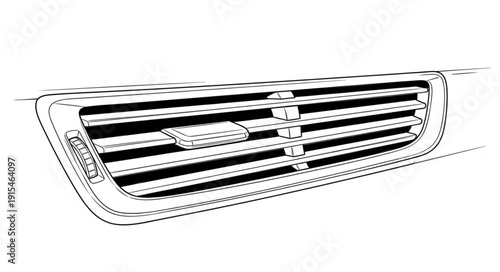 Classic Car Front Grill Design.