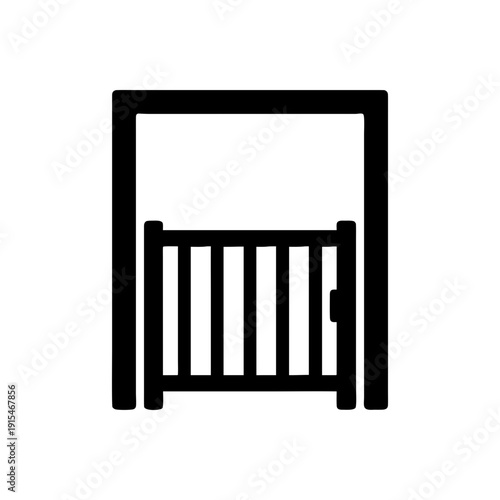 Safe Sleeping Zone Crib Icon