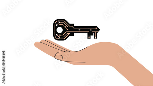 Simple black and white line drawing of a sports whistle with lanyard