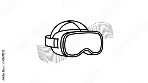 Minimalist line art depicting a human heart and electrocardiogram waveform