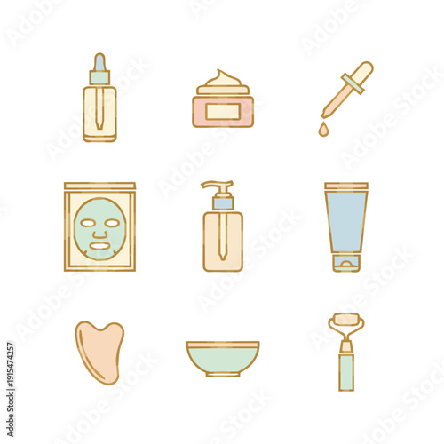 Beauty Skincare Product Showcase