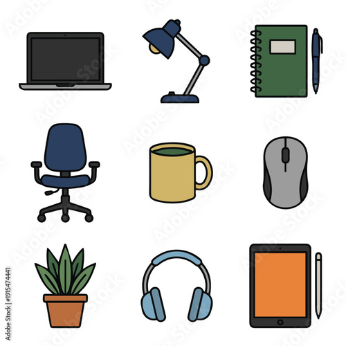 Modern Remote Workspace Essentials Layout