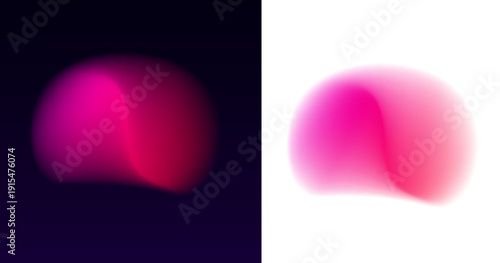 Radiant holographic gradient circle with soft pastel tones, layered mesh texture, and luminous highlights. vector
