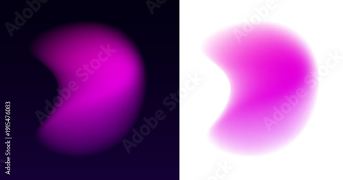 Floating gradient orb with iridescent liquid texture, glowing droplets, and radiant luminous halo. vector
