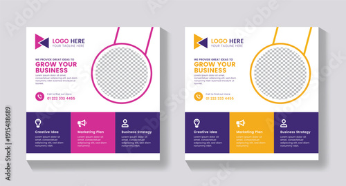 Professional Business Flyer Template,  Marketing Agency Social Media Post Template, Agency Social Media Post Template, Social Media Post Template , Facebook Post, ,LinkedIn Post