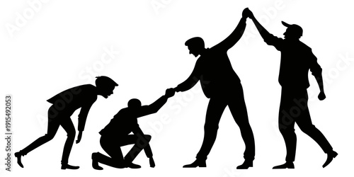 Evolution of human posture and movement from crawling to standing and walking Vector